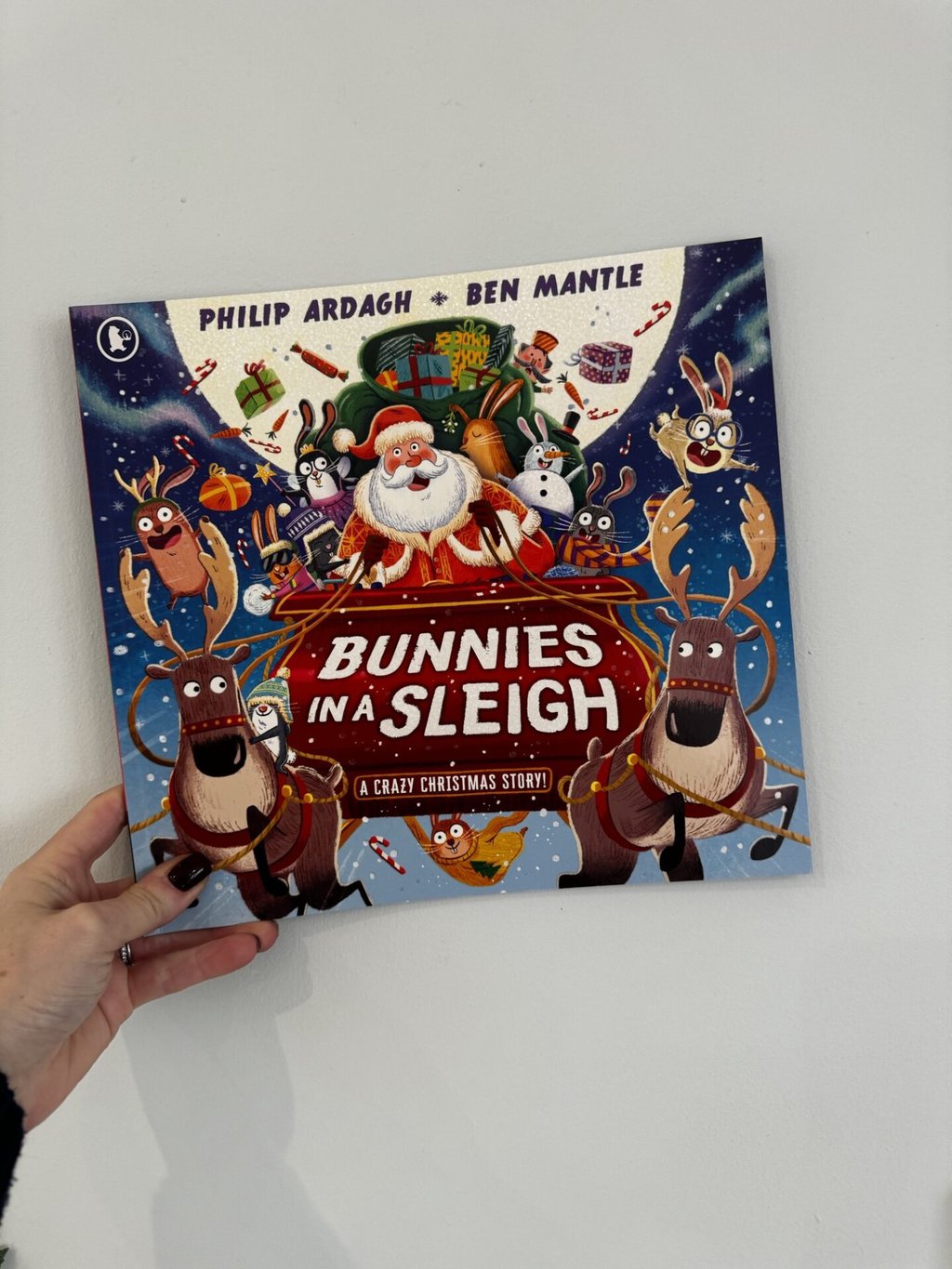 Bunnies in a Sleigh