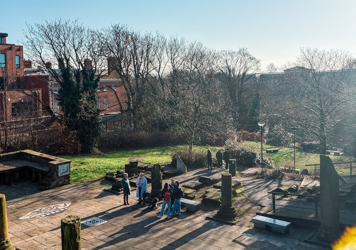 The Roman Gardens in Chester