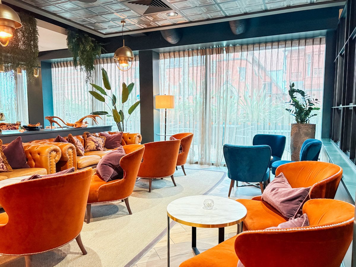 The bar lounge