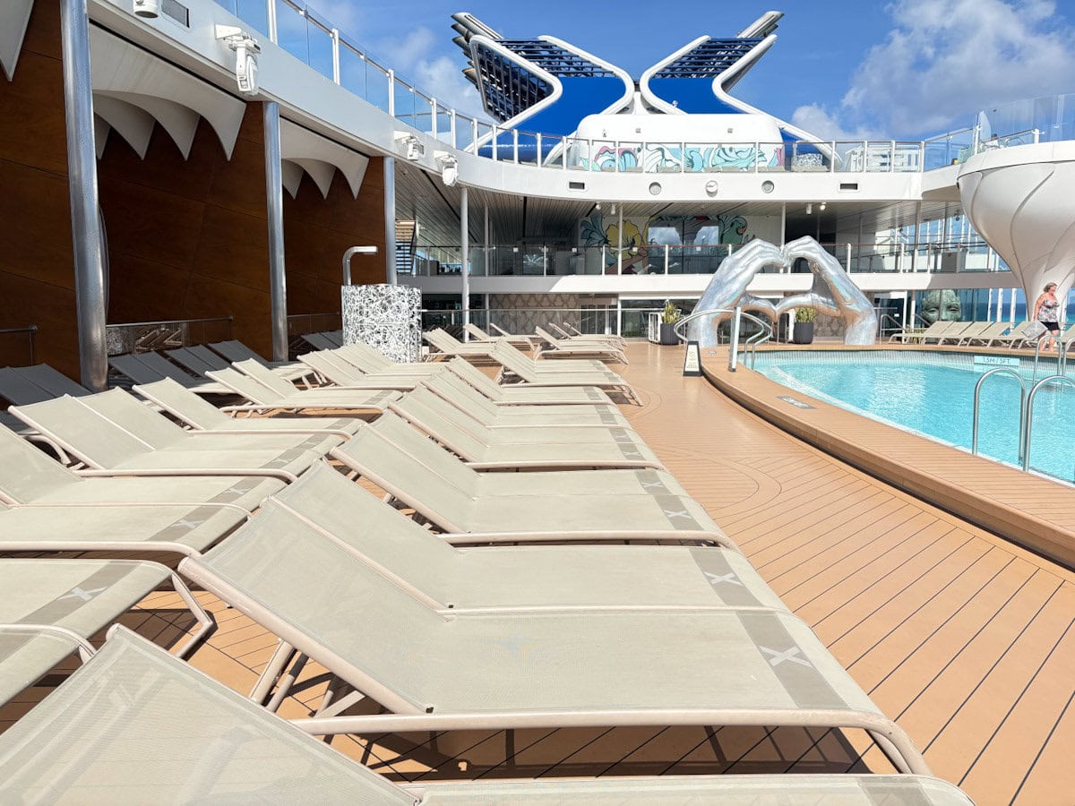 Pool Deck on Celebrity Apex