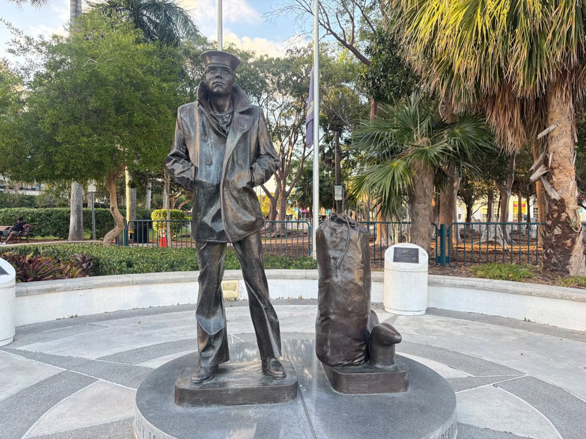 The Lone Sailor Fort Lauderdale