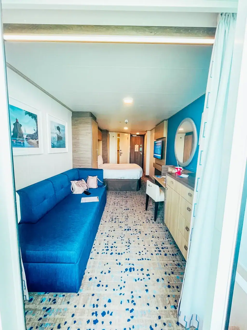 A Tour Inside A Balcony Cabin On Odyssey Of The Seas