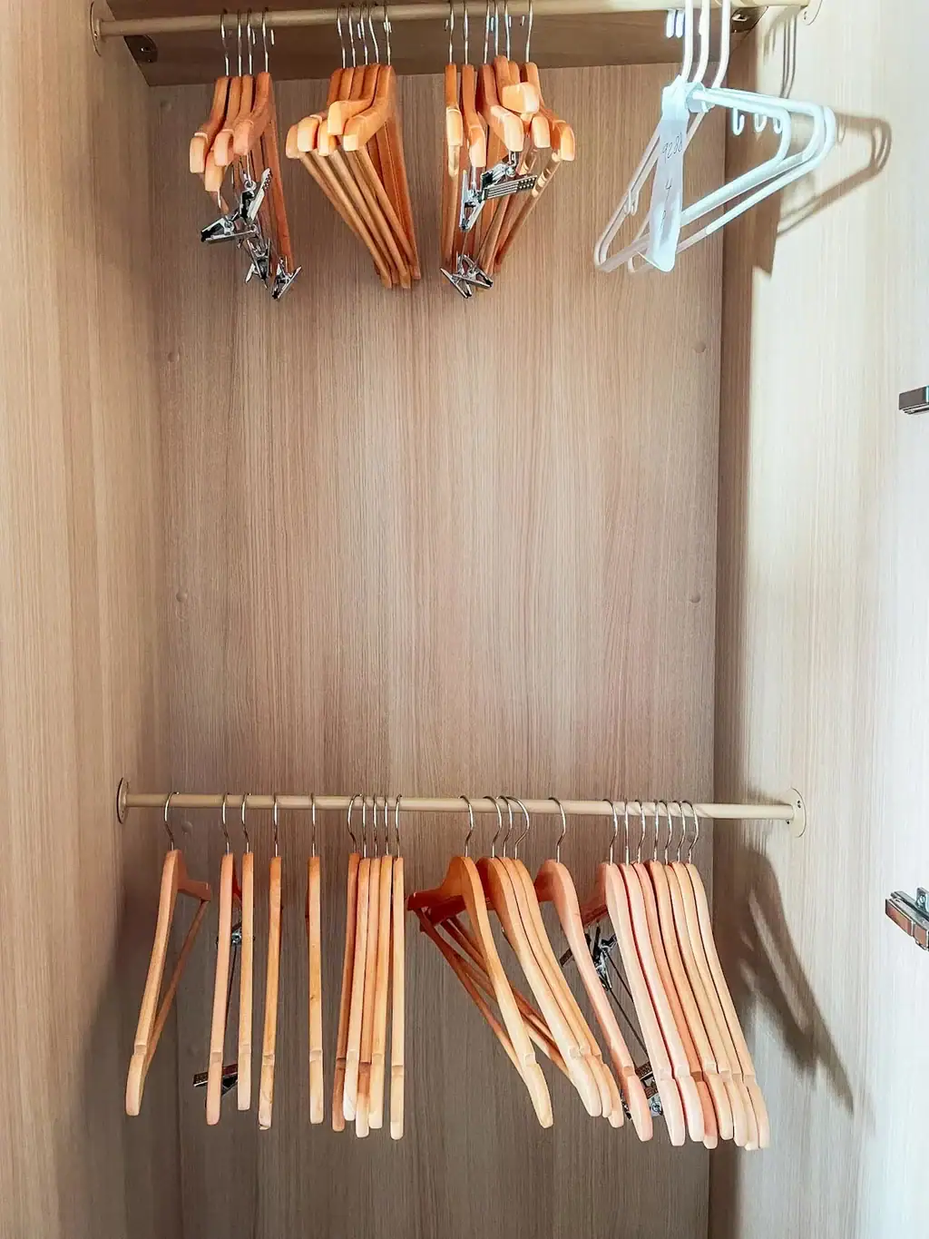 Plenty of wardrobe space