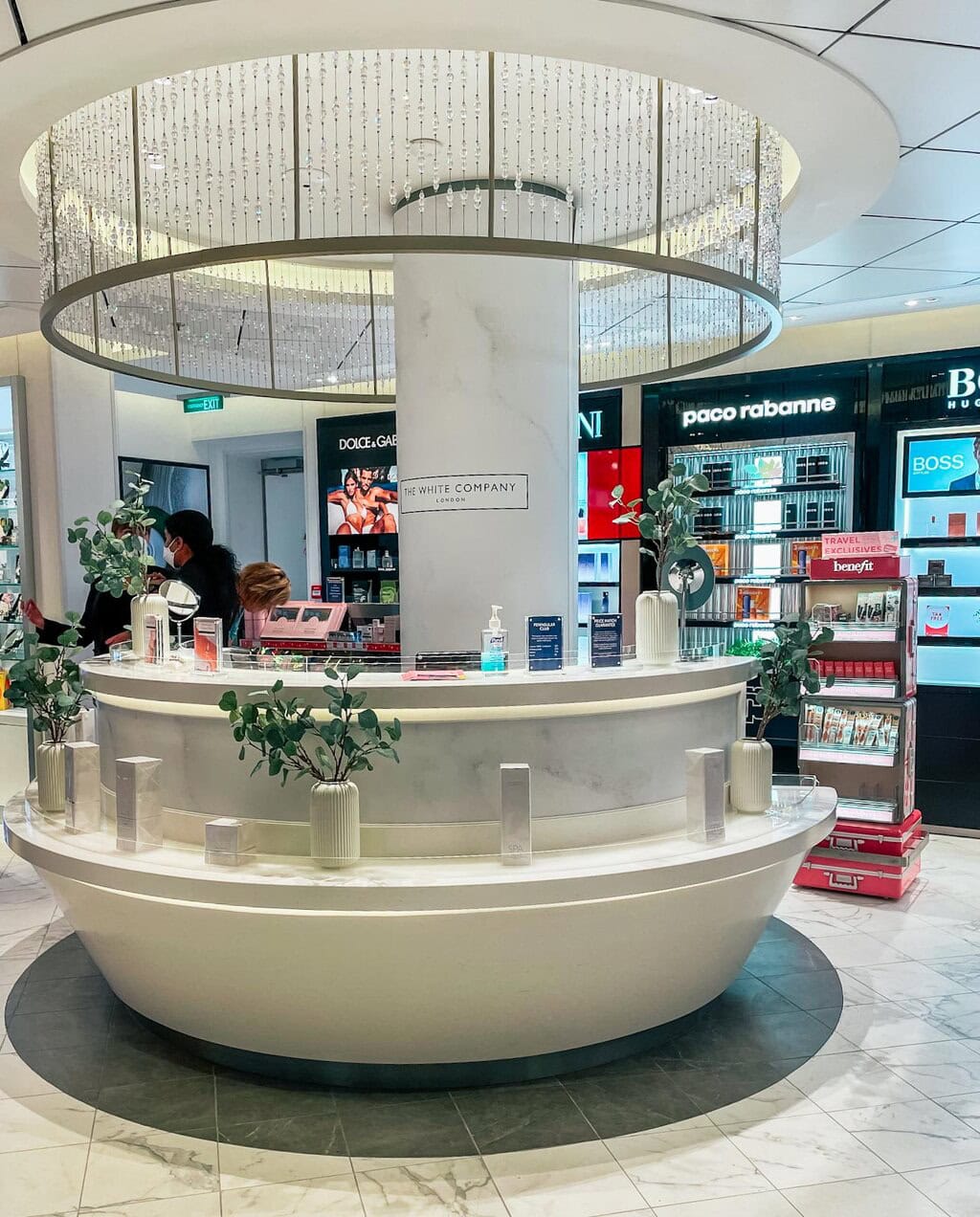 Shops onboard