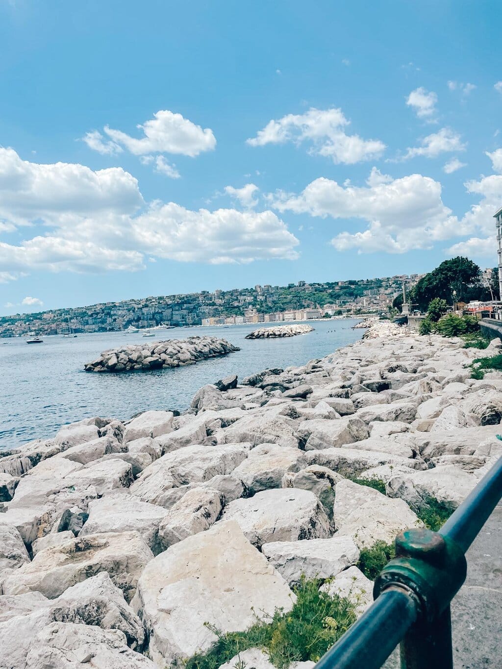 The Lungomare waterfront area in Naples