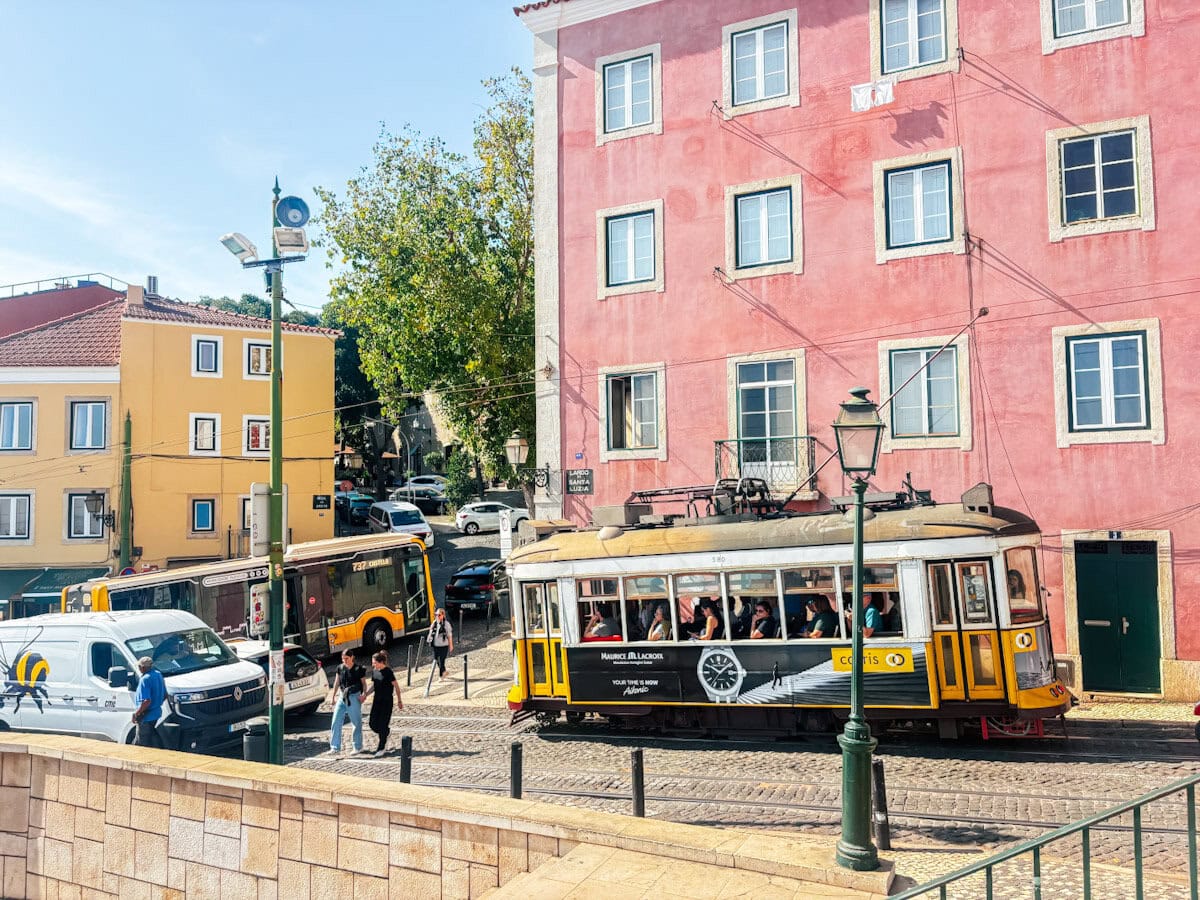 Trams in Lisbon
