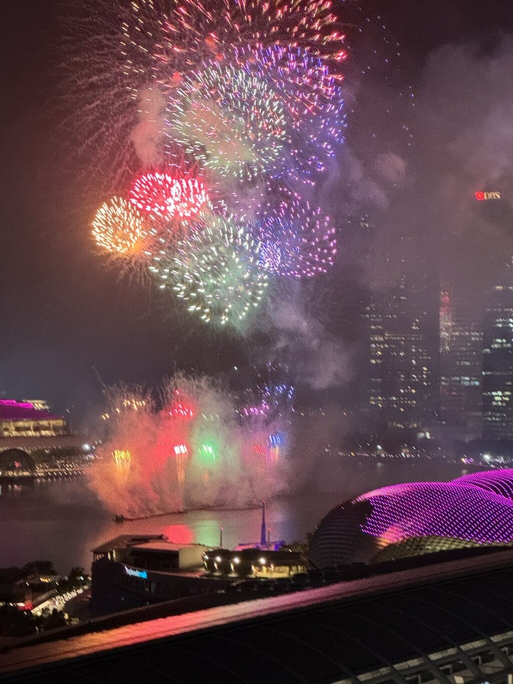 Review: JW Marriott South Beach Singapore – New Year’s Eve Fireworks from the Pool