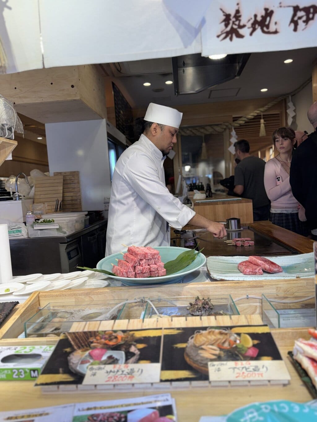 Tsukiji fish market