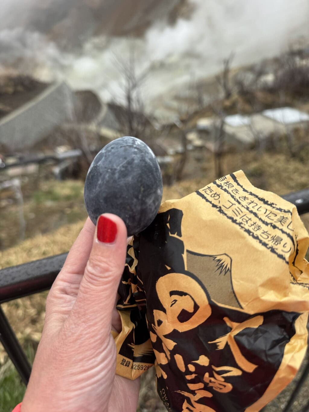 Hakone black egg