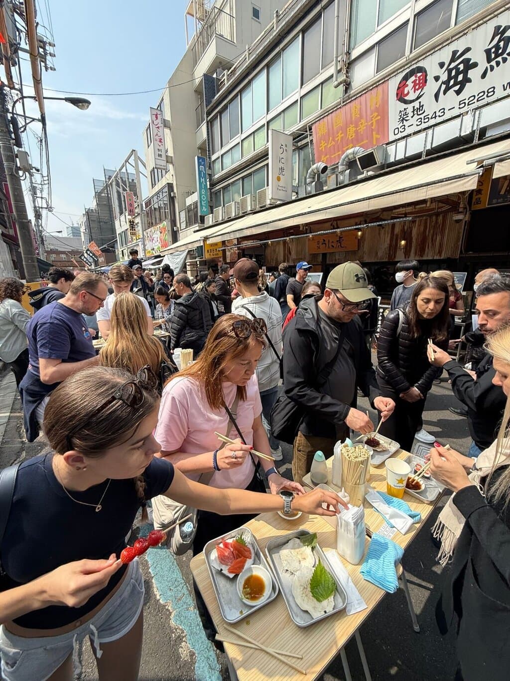 Tsukiji fish market