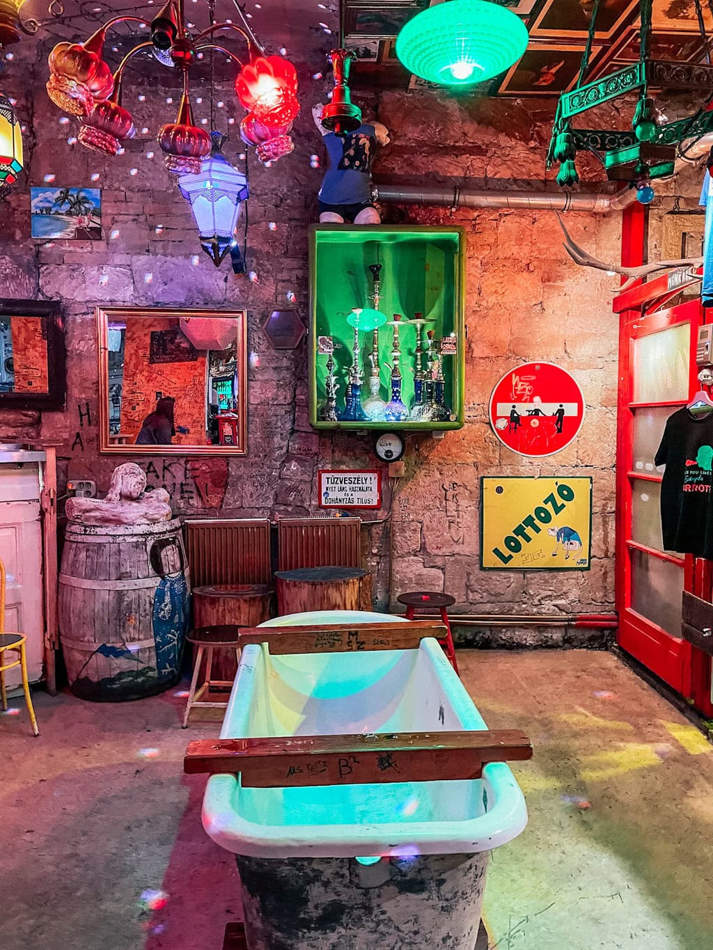 Visit Szimpla Kert Bar In Budapest