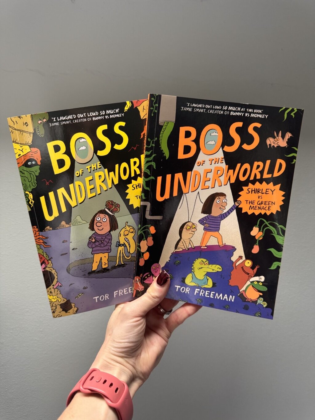 Boss of the Underworld- Shirley vs the Green Menace and Shirley vs the Huge Beast