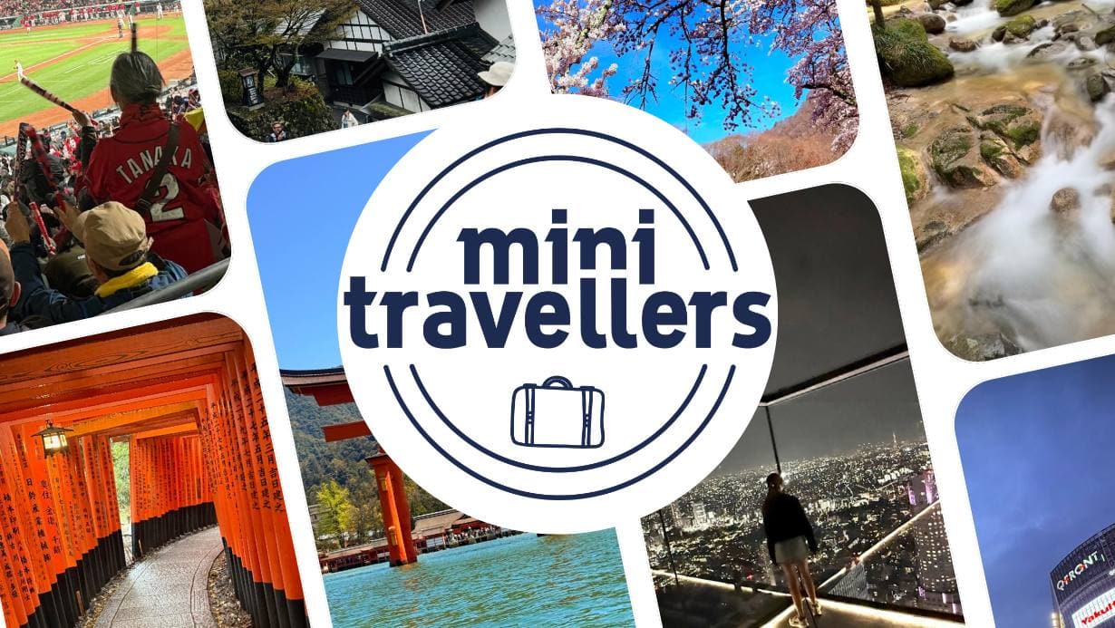 Japan travel planner pages showing Tokyo itinerary and packing checklist"